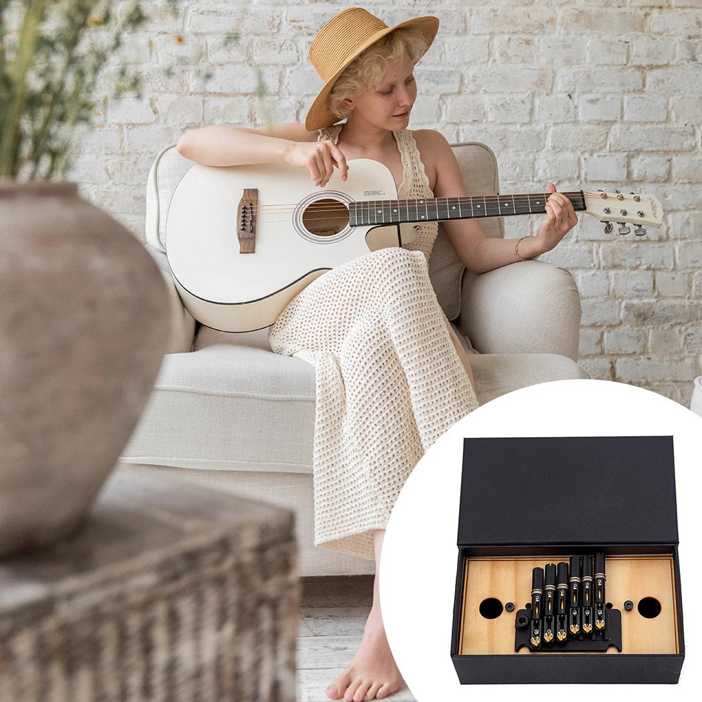 

6-string Electric Guitar Tail Piece Vintage Decors Tremolo Bridge Stringed Musical Instrument Replacement Part