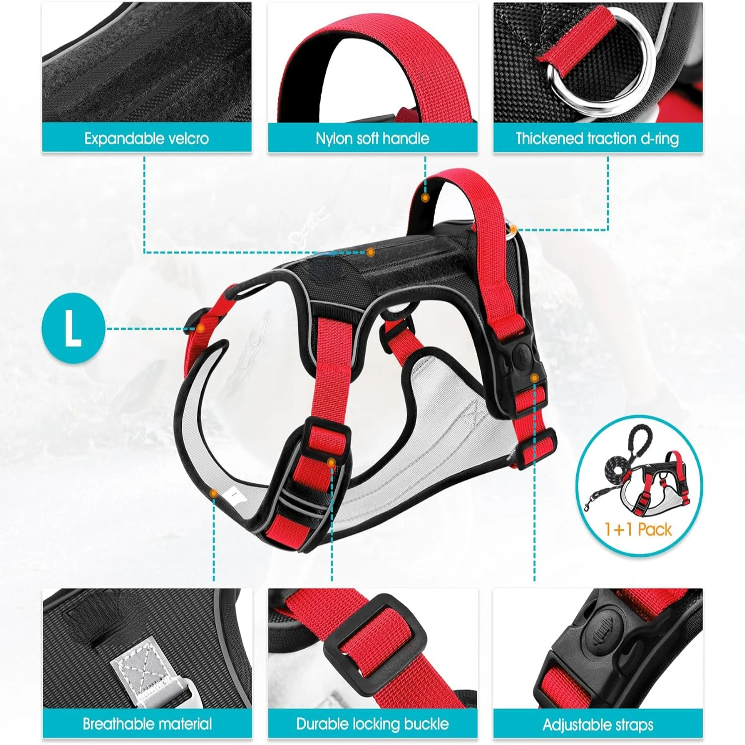 Светоотражающий комплект жилетов для домашних животных без дзвоживания с