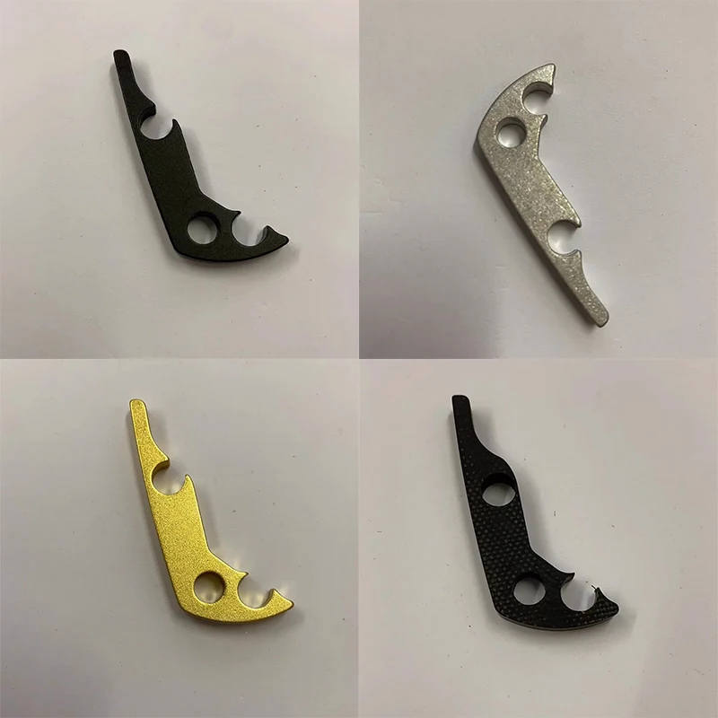 

1pc Custom Aluminum Alloy Knife Back Spacer Backspacer For NEW Benchmade Griptilian 551 550 Knives Handle Spine Keel DIY Make