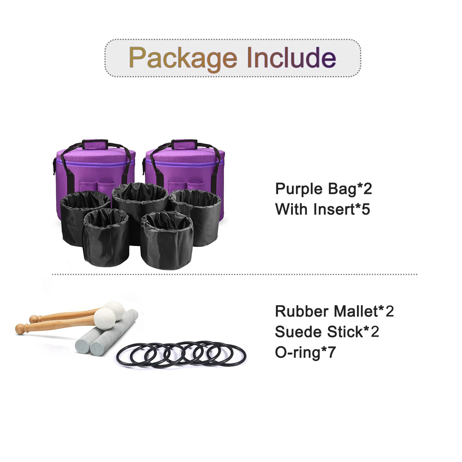 Diaezor 7-12 дюймов 7 шт. белая кристаллическая поющая чаша чакра инструмент для