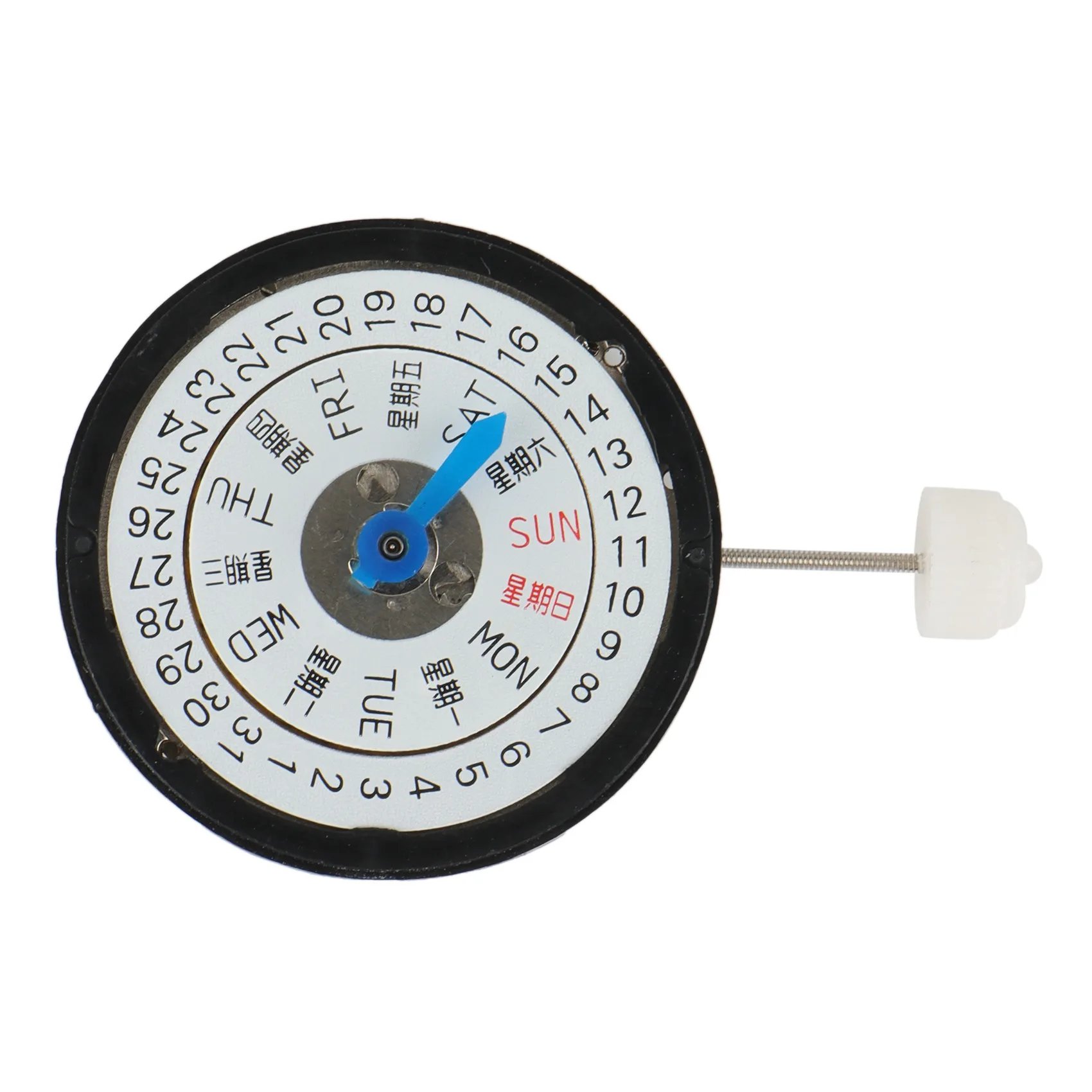 

Часы наручные NH36 с автоматическим механизмом, чёрные/белые, с датой, сменные для Seiko NH36