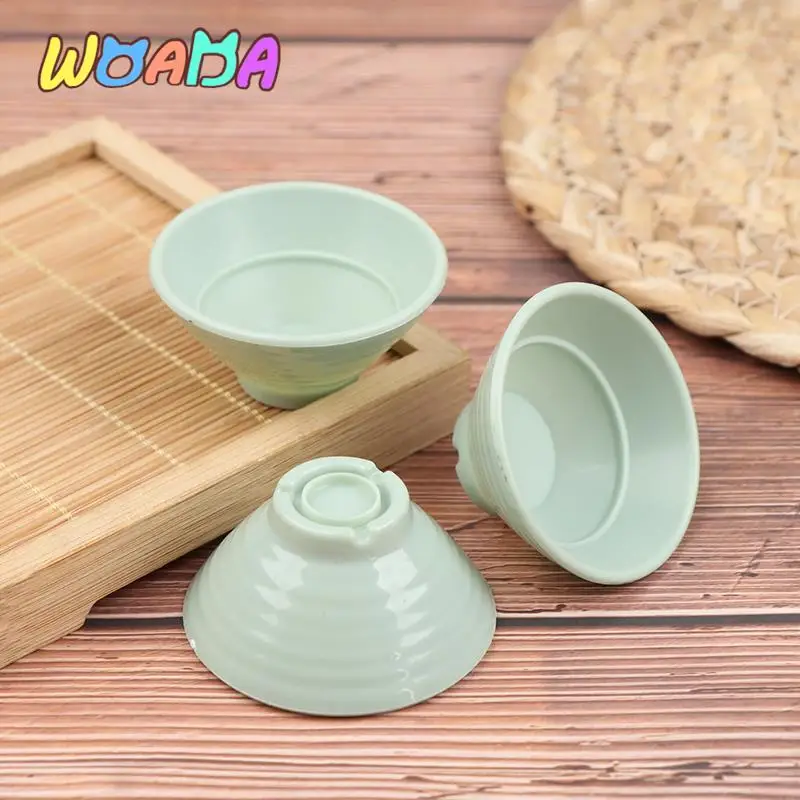 

5 шт. 1/12 Миниатюрный Кукольный домик для кухни и столовой, миска для супа, чаша для рамен, модель чаши, аксессуары для украшения кукольного до...