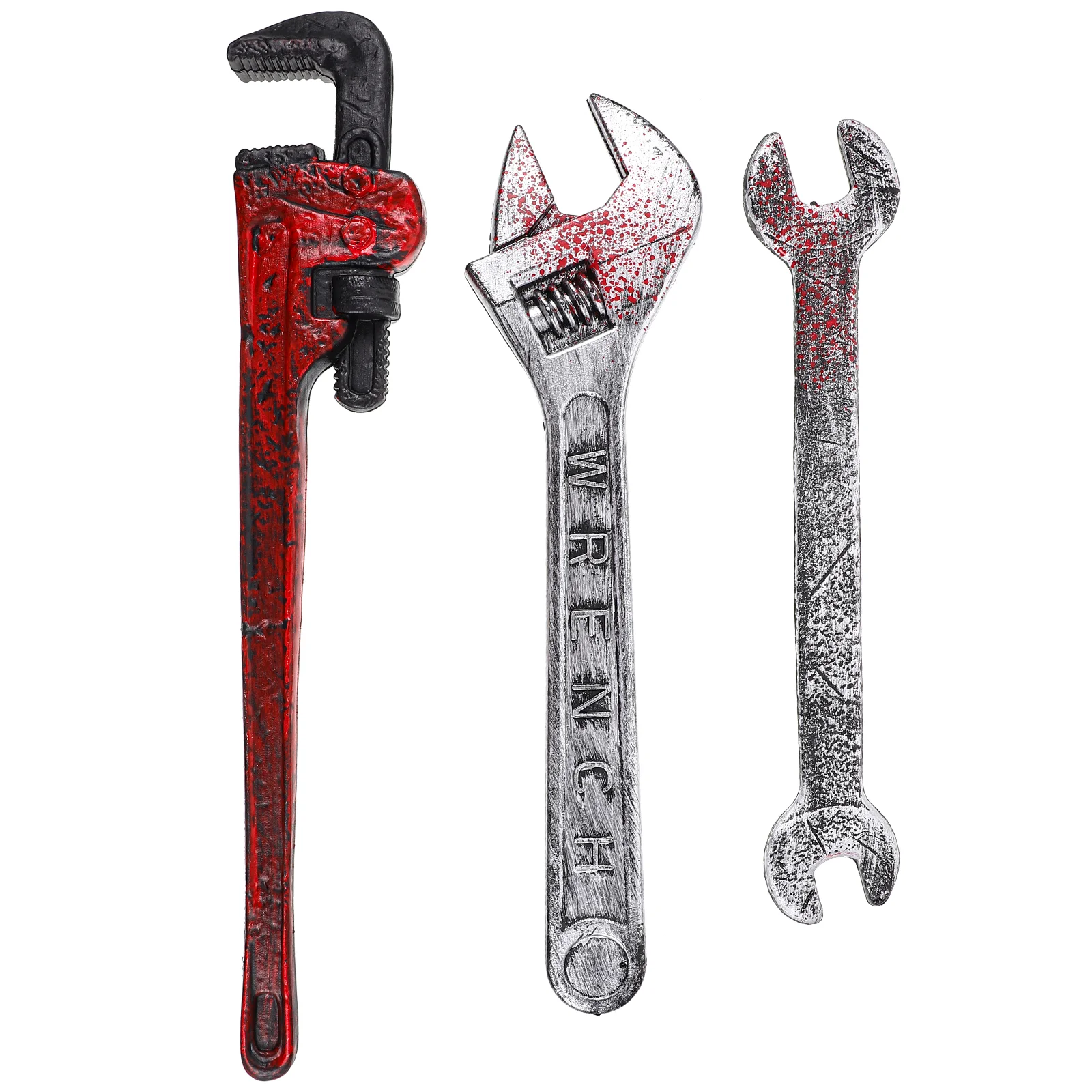 

Halloween Supplies Cosplay Wrench Toy Simulated Prop For Friends Simulation Party Supply Kids Toys