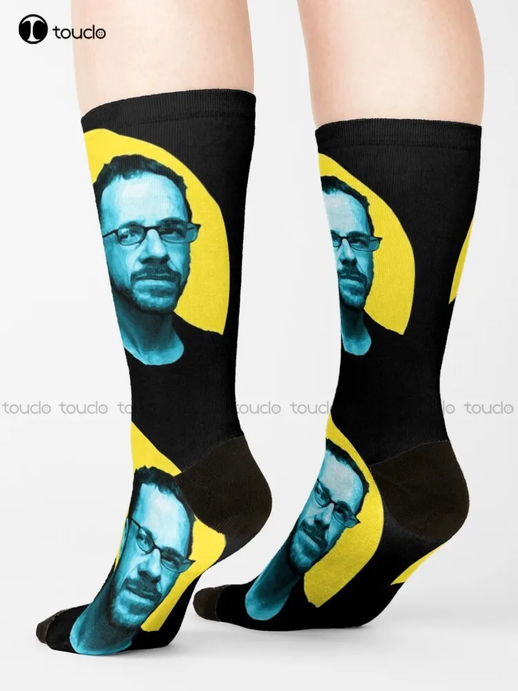 

Coen Brothers Socks Men'S Socks Fashion Creative Leisure Funny Harajuku Art Abstract Oil Painting Socks 360° Digital Print Girls