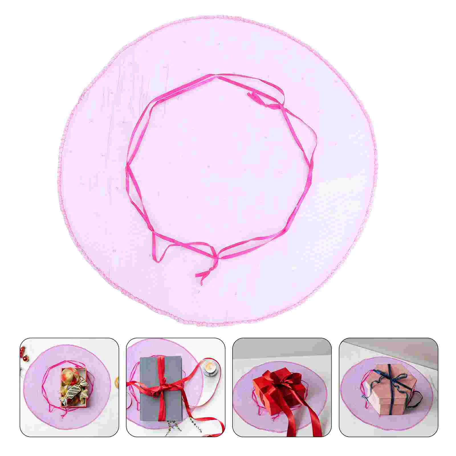 50 шт. подарочная упаковка сумки из органзы сетчатые на день рождения для подарков