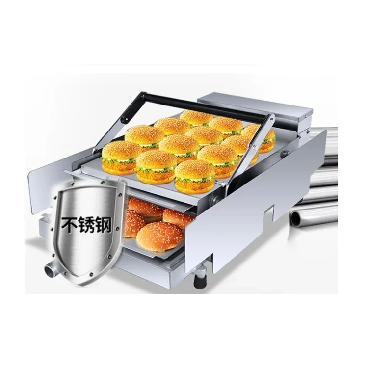 Китай оптовая продажа пресс для гамбургеров машина выпечки хлеба