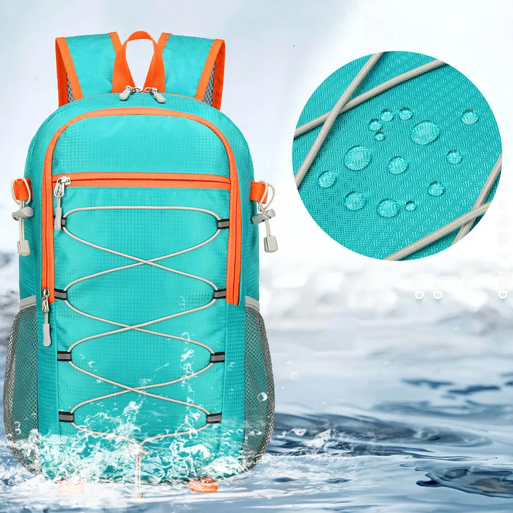 Рюкзак складной вместительный с боковыми карманами вес удобный высокое качество