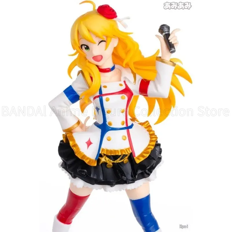 Фото В наличии Оригинальная фигурка BANPRESTO Prize DX Image Display The Idolm@ster Хосии Мики 1/8 Игрушка-украшение Подарок на день рождения №2