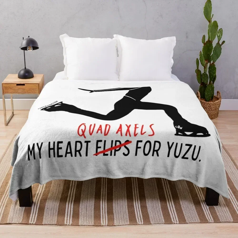 FanyuFanme - My Heart Quad Axels для Yuzu Одеяло Yuzuru Hanyu