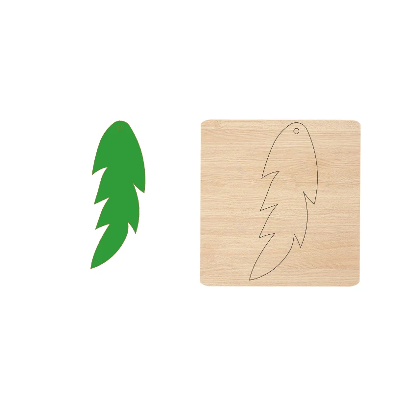 

CY-28 The wooden mold of earrings is suitable for most machines
