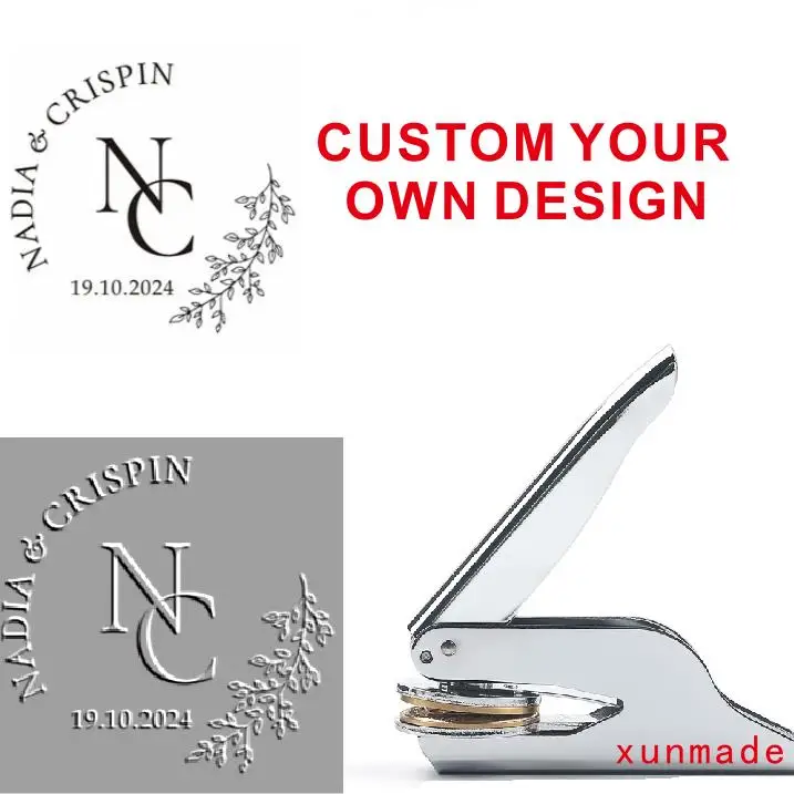 Индивидуальные инициалы штамп для тиснения книг на свадьбу адреса форма