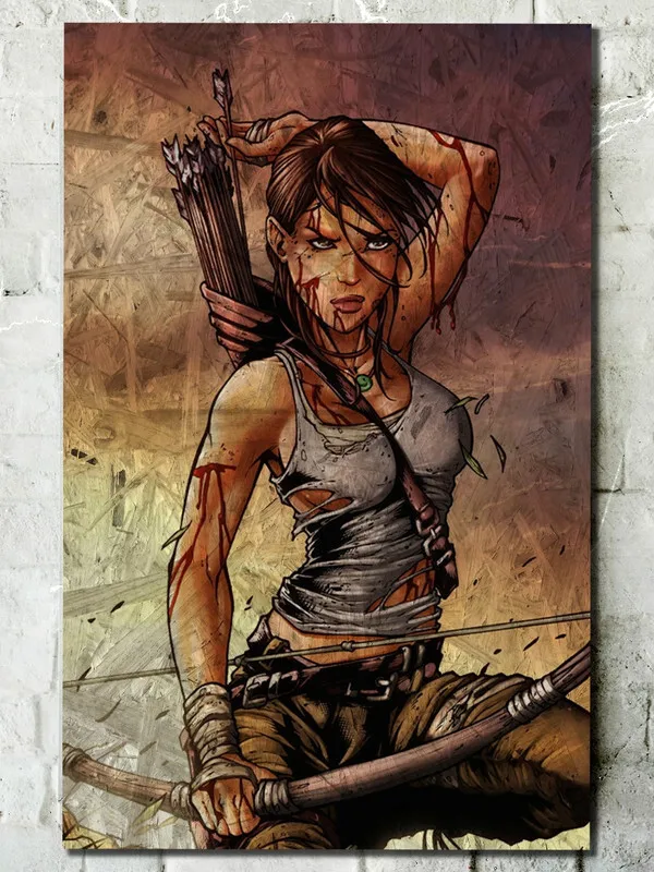 Картина интерьерная на рельефной доске ОСП игра Shadow of the Tomb Raider Collection (PS Xbox PC Switch) -