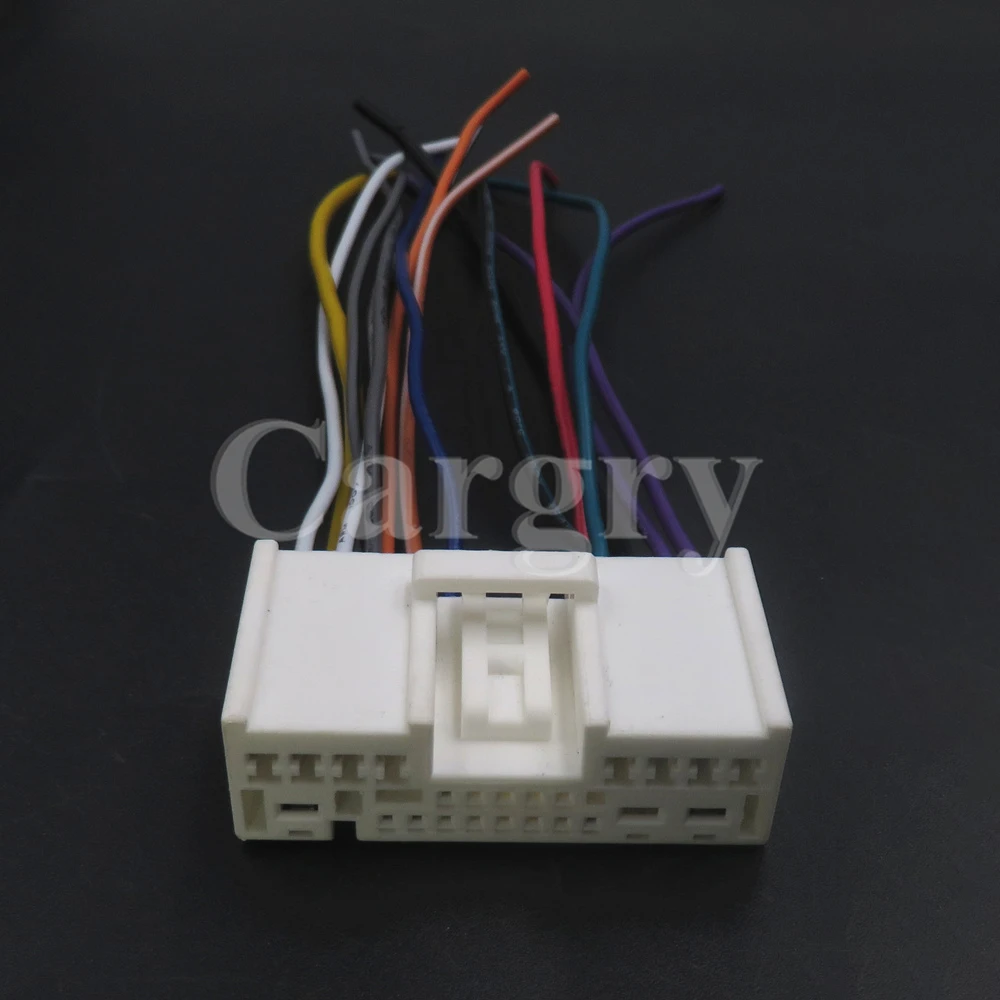 1 комплект 24P автомобильный адаптер для CD ISO проволочный разъем автомобильный стерео радиоразъем автомобильные запчасти для Mazda M6 M2 M3 B70
