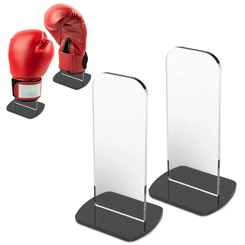 

New-Boxing Glove Display Stand Upright Baseball Gloves Display Stand Acrylic Vertical Holder Boxing Glove Stand