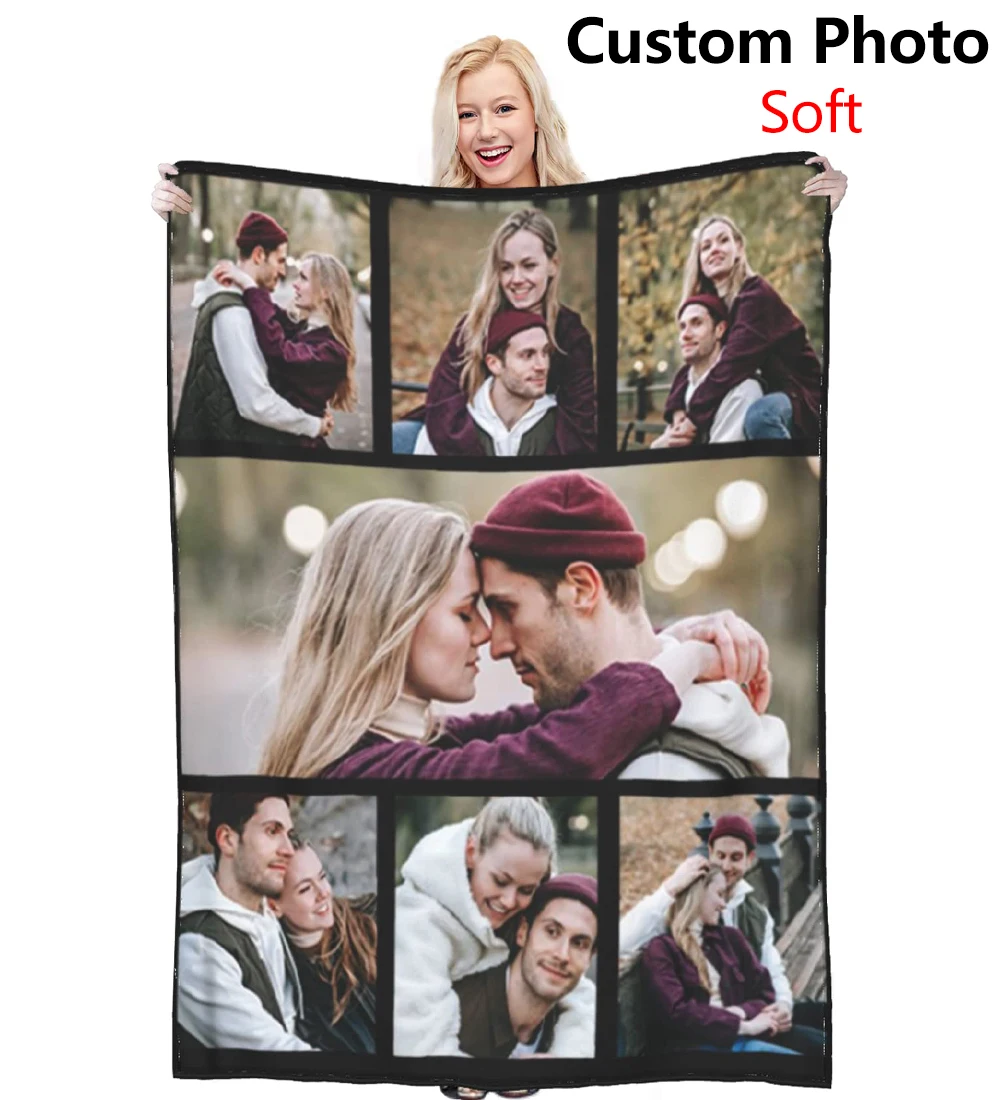 

Индивидуальное одеяло с фото текстом, персонализированное одеяло с рисунком для малышей, мамы, отца, друзей, влюбленных, собак, кошек, домашних животных, подарок