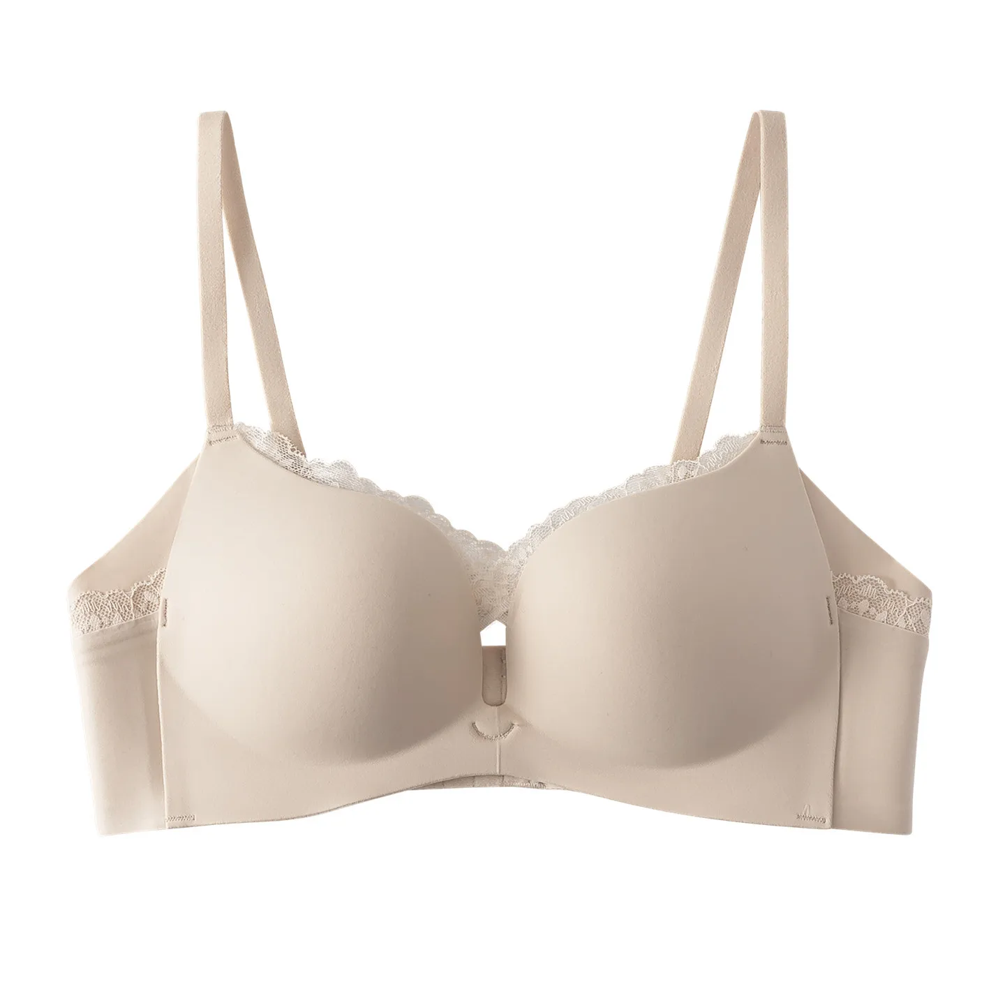 Фото Бесшовный комплект бюстгальтеров Pure KUCLUT Lace Palm Cup для небольшой груди с эффектом пуш-ап, женское сексуальное белье без косточек, визуально увеличивающее объем, Pure Desire №5