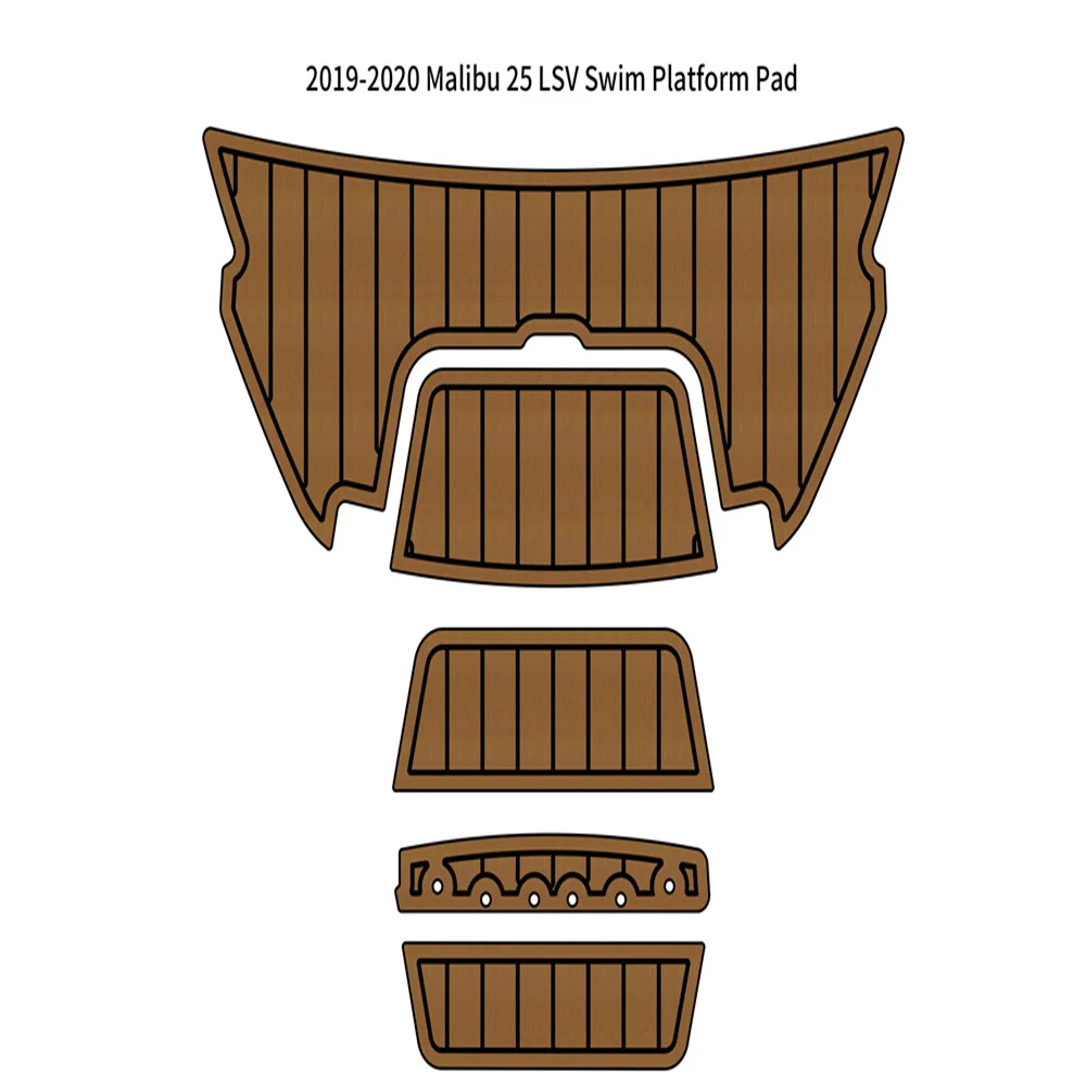 2019-2020 Malibu 25 LSV Плавательная платформа Ступенька для лодки EVA Foam Коврик палубы из