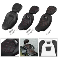 motorcycle cushion seat cover driver passenger for harley touring accessories cvo street glide road king special classic 09 21