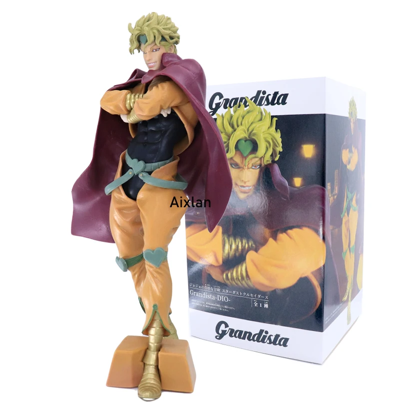 28 см фигурка JoJo Bizarre Adventure в стоячем положении Dio Brando PVC акционная коллекционная модель игрушки для детей.