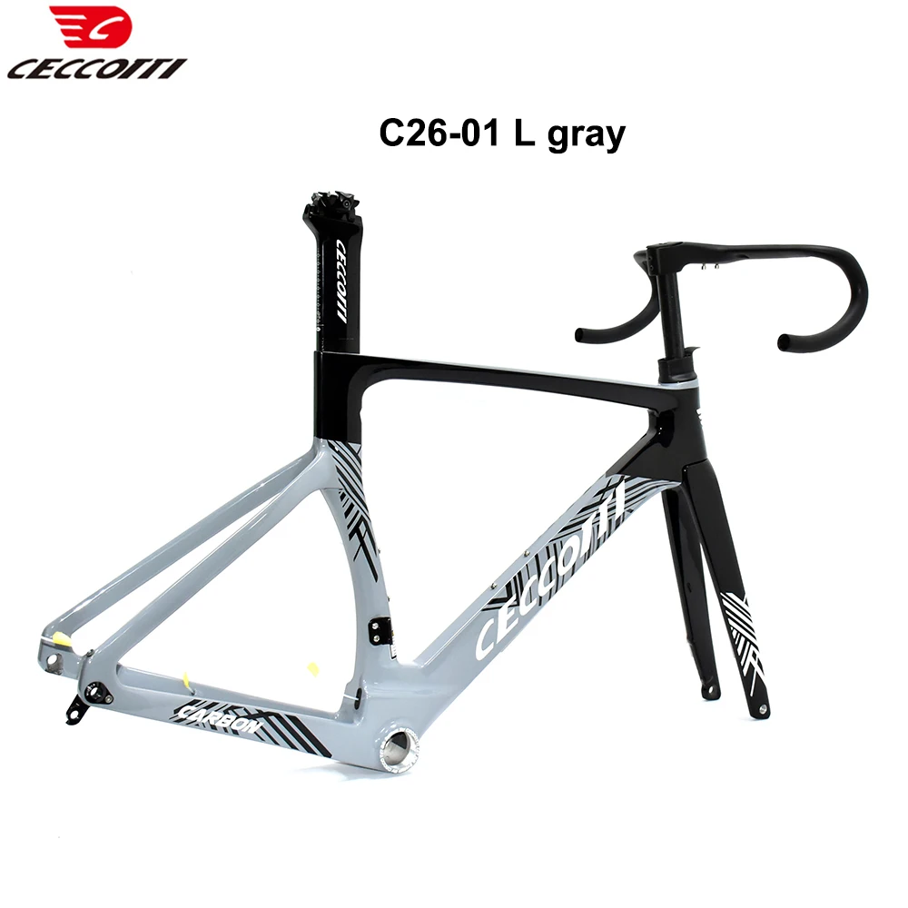 Модель CECCOTTI RF26 полный скрытый трос велосипедная рама дисковый тормоз дорожная и