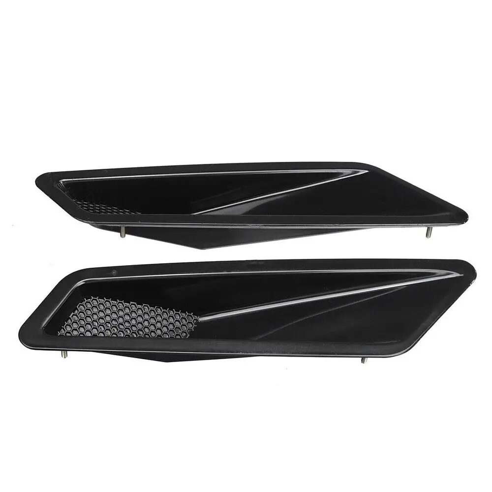 

Глянцевая черная насадка на капот двигателя из углеродного волокна, вентиляционные жалюзи для Mercedes Benz W204 C63 W205 W207 W212 W213 Для AMG Sedan