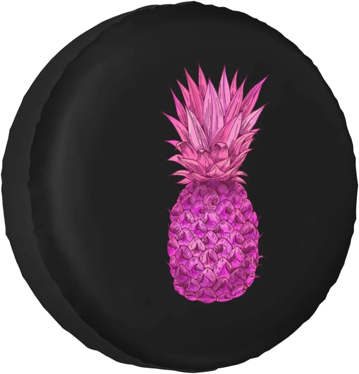 

Gopa Spare Tire Cover Pineapple Waterproof Dust-Proof UV Sun Wheel Protectors Universal Fit Suitable for most vehicles