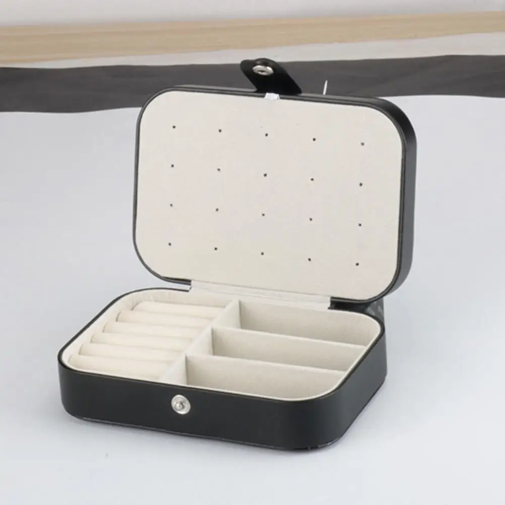 Locking Buckle Abrasion Resistant Separate Grids Empty Bracelet Organizer