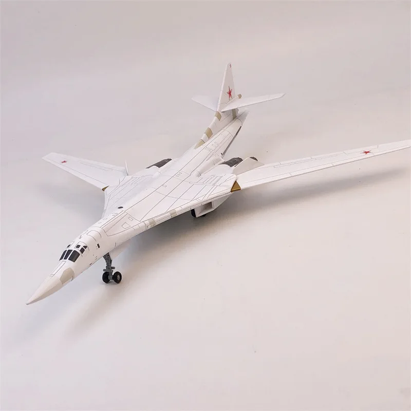 

Tu-160 Белый лебедь, стратегическая ядерная бомбардировка, военный боевой самолет, модель бывшего Советского Союза на P.m. Подарки для мальчиков