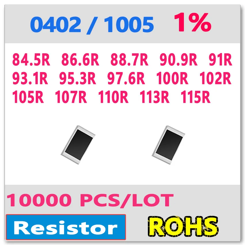Микросхема JASNPROSMA OHM 0402 F 1% 10000 шт