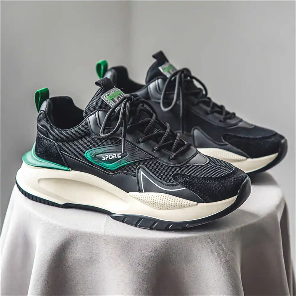 

flat-heeled rubber sole men's breathable sneakers fitness shoes for men white tennis man sport from famous brands cheap YDX1