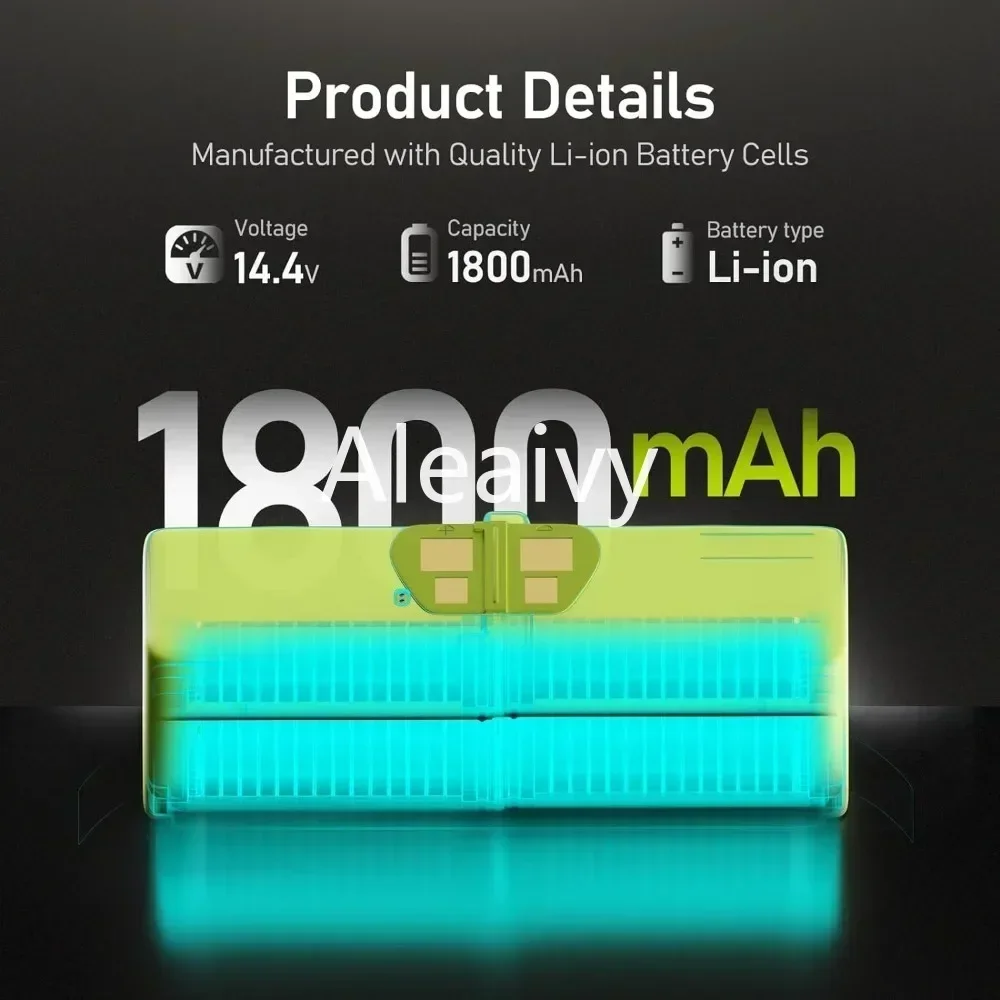 Аккумулятор высокой емкости 6500 мАч для iRobot