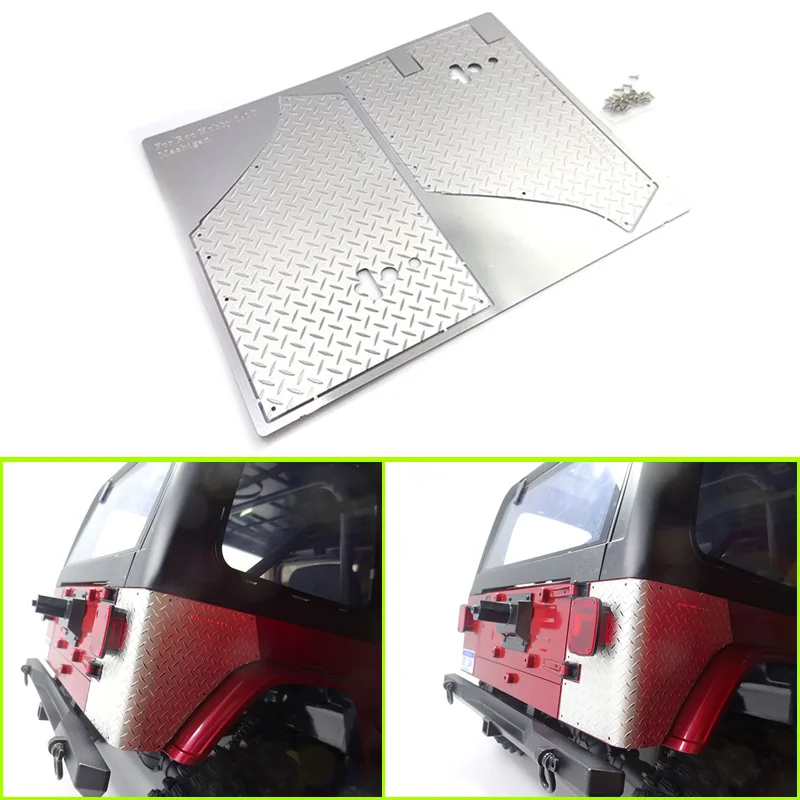 

FMS MSHIGAN Imitation Wipe Board Garnish for 1/10 RC Crawler Car Generation Wrangler Diy Parts