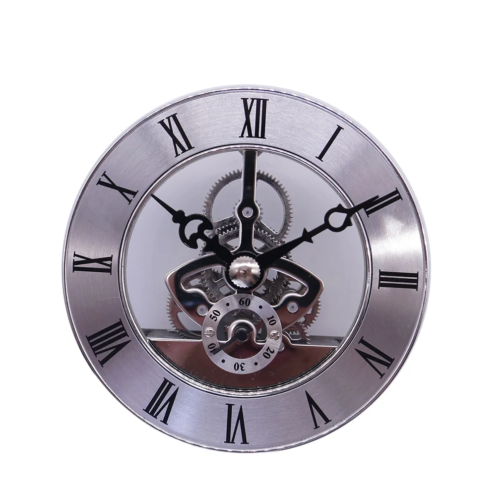 

1pc Gear Wall Clock Classic Clock Operated Clock Gear Movement Metal Clock Numbers Wall Clock