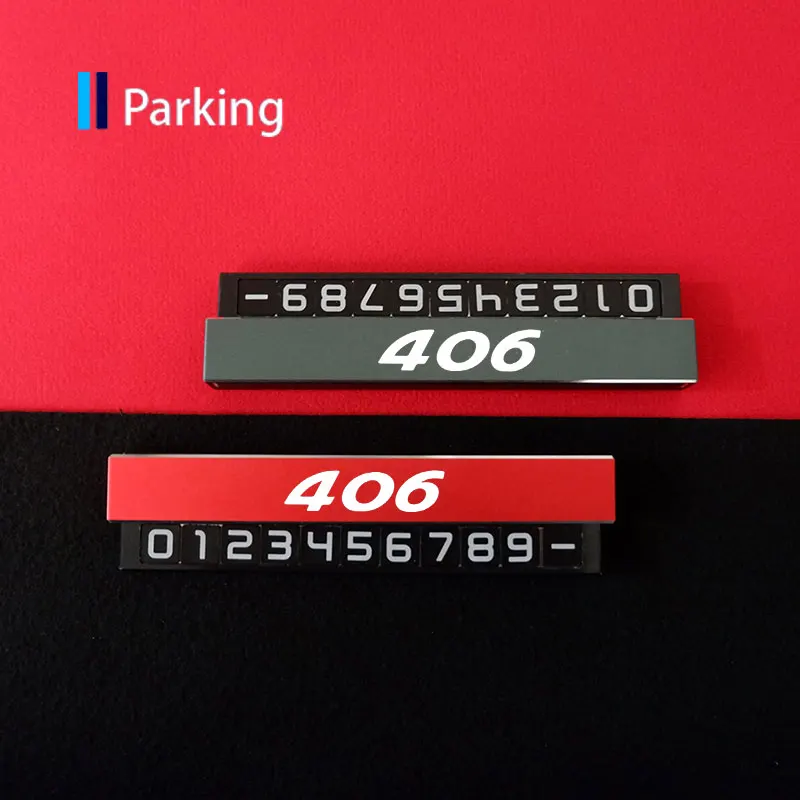 

Hidden Parking Card For Peugeot 406 Temporary Parking Number Card For Peugeot 106 206 207 301 307 308 406 407 408 508 4008 5008