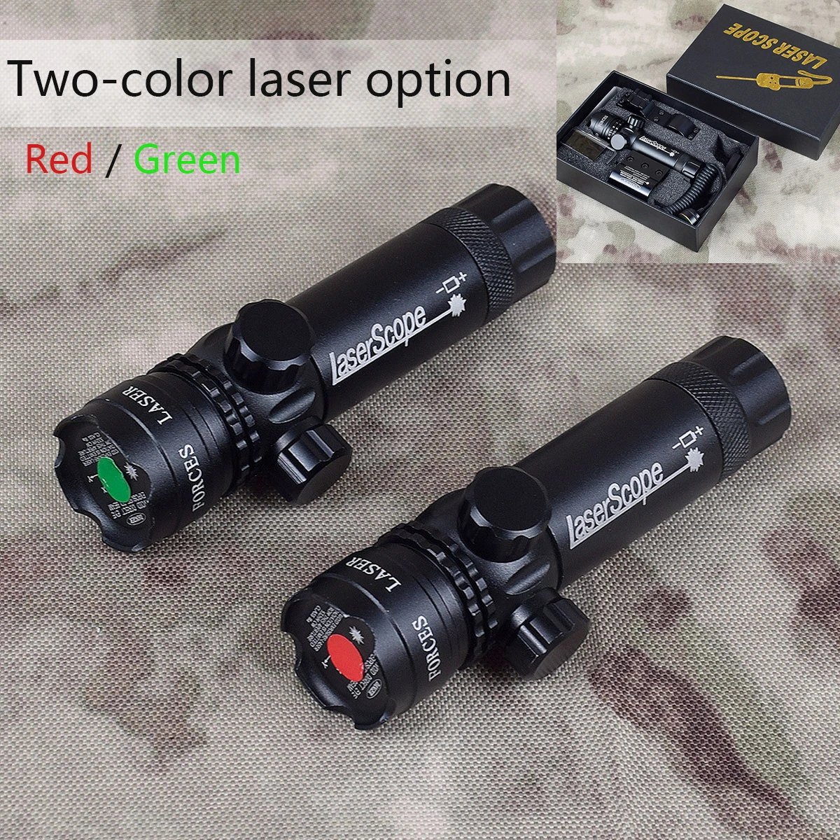 

Tactical Rifle Gun Scope Rail Barrel Pressure Switch Mount Green Laser Dot Sight Adjustable 532nm Pointer Red Laser
