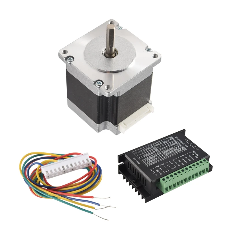 Шаговый двигатель Nema 23 23HS5628 57 мотор 2 8a с TB6600 Драйвер шагового двигателя NEMA17