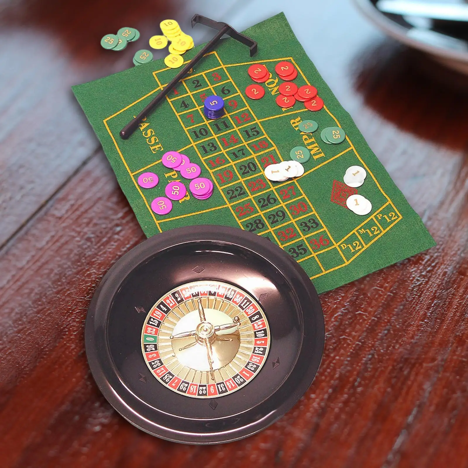 10-дюймовая рулетка набор колес настольная игра поворотный стол для вечеринок