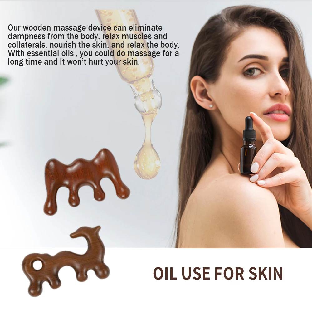 Массажер JianYouCare для головы из сандалового дерева стимулятор спины тела