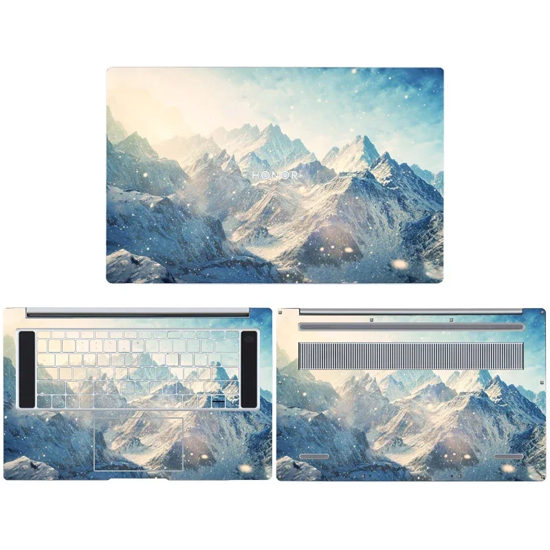 Наклейки для ноутбука Honor MagicBook 16 Pro HYM-W76/16 HYM-W56/X 14X16 2022 скины с принтом Magicbook 14 2023