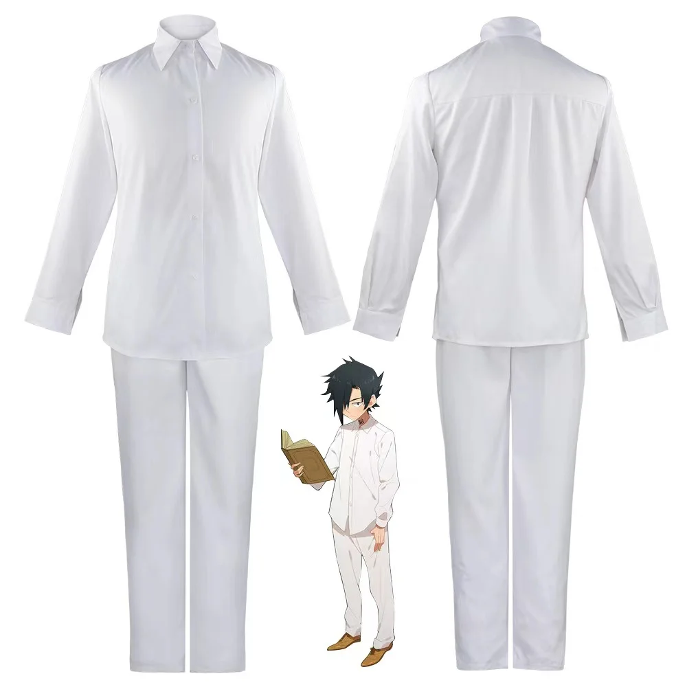 

Anime Promised Neverland Cosplay Costumes Dress Vestido Halloween Costumes Student Uniform Emma Norman Ray Colthing Suit Colthes