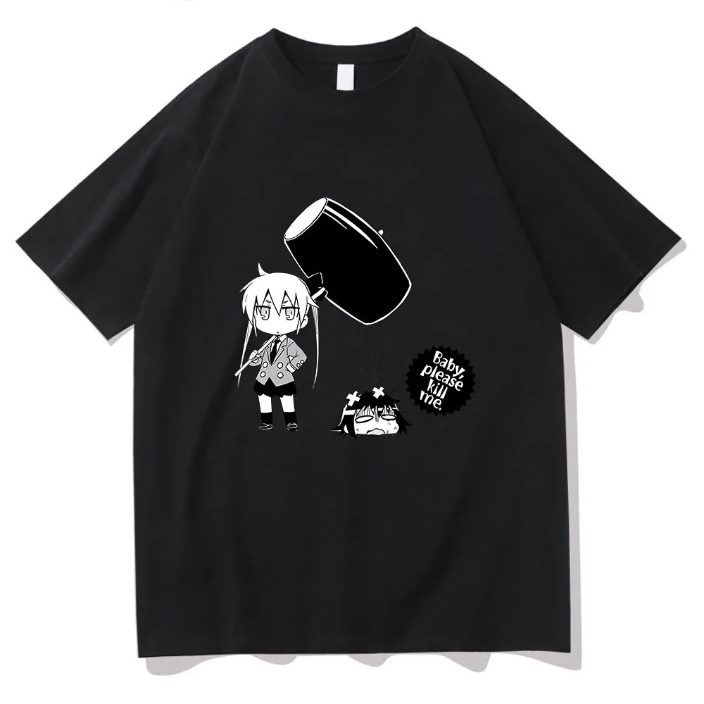 

Kill Me Baby Agiri Goshiki Yasuna Oribe Tshirts WOMEN 100% Cotton High Quality T-shirts Casual T Shirts Japanese Anime Cute Soft