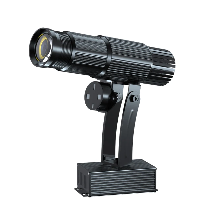 

Yufan Hot Sale Customized 15W Black Indoor Advertising Christmas Decoration Led Logo Projector Gobo Projector