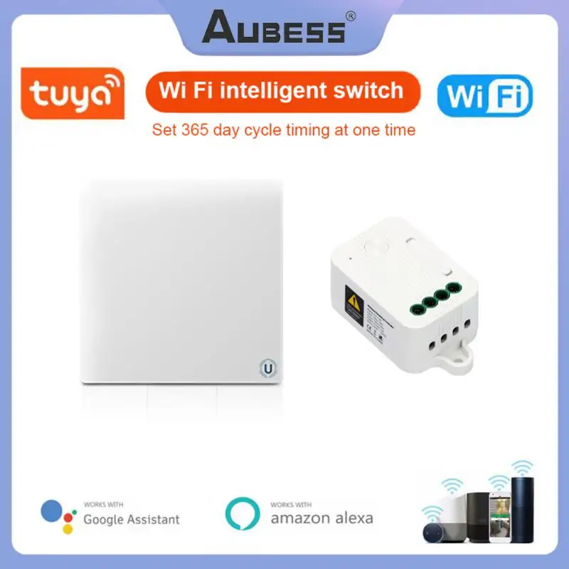 

Умный дом, 10 А, Wi-Fi, таймер, беспроводная автоматизация, Совместимость с Alexa Google Home с модулями автоматизации Переключателей без проводов
