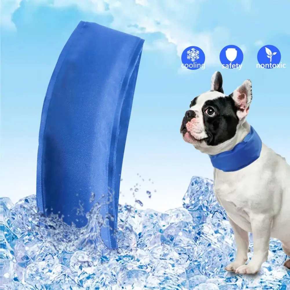 

Hot Sales!!!Cooling Dog Necklace Waterproof Soft Effective Cooling Pet Collars Cooler for Summer
