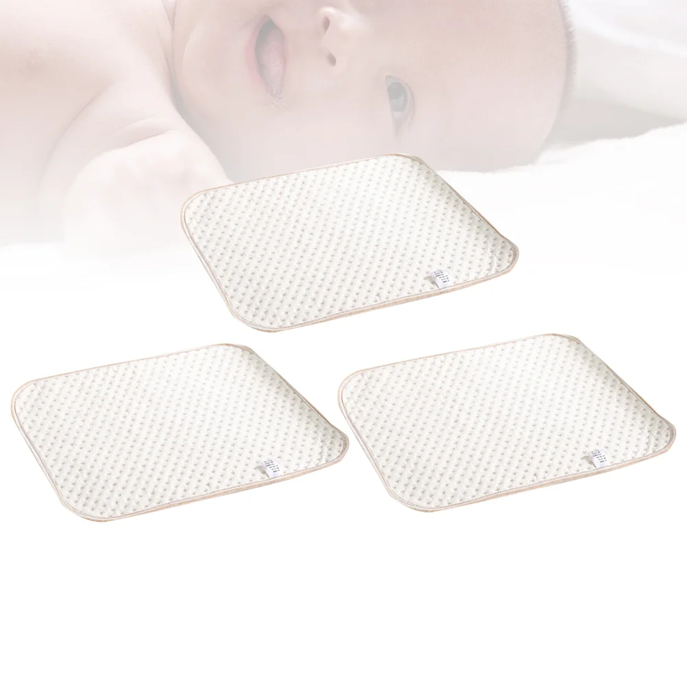 

3pcs Bed Pad Comfortable Diaper Pad for Infant