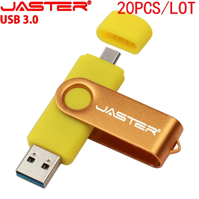 Высокоскоростной OTG Micro USB флэш-накопитель 20 шт./лот 128 ГБ 64 для смартфона карта