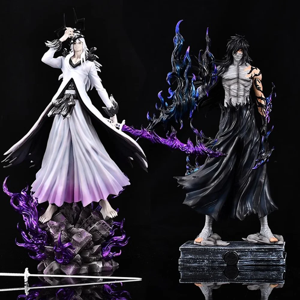 33 см BLEACH аниме Куросаки Ичиго фигурка черно-белая два стиля фигурки ПВХ коллекция