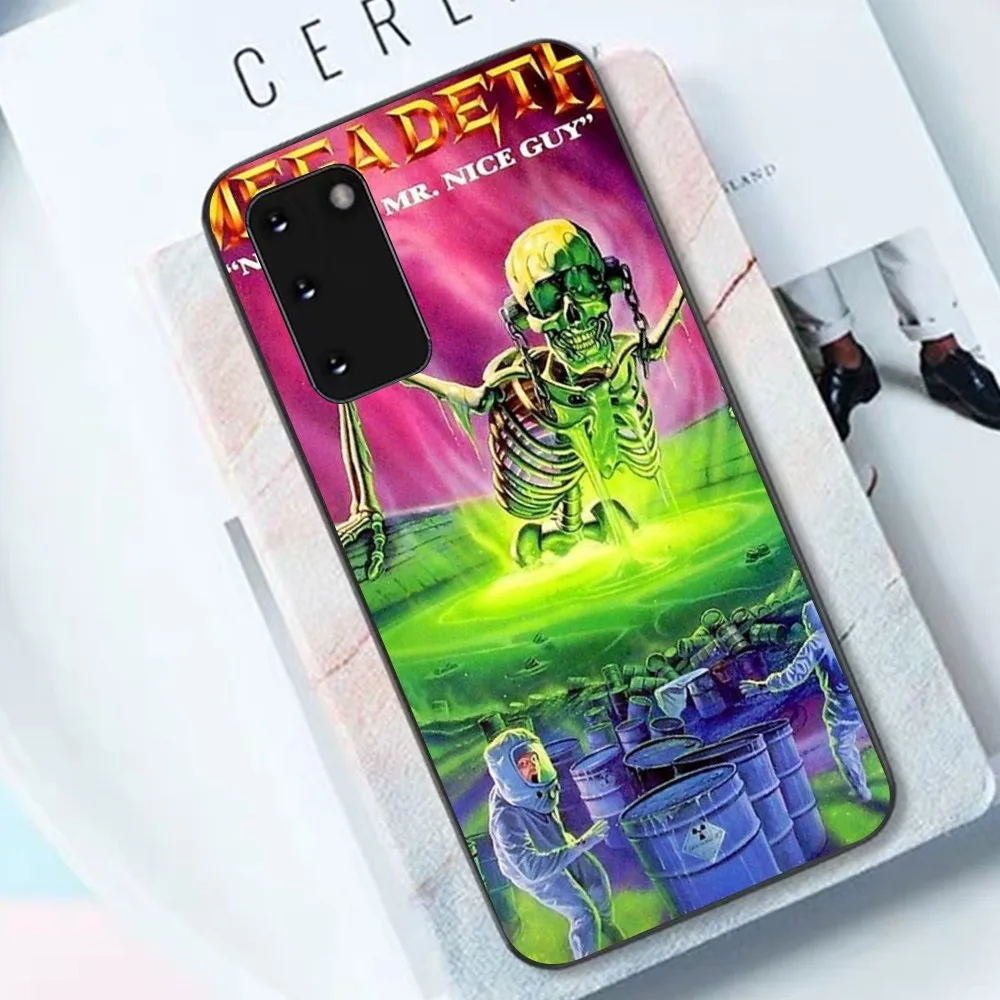 Rock M-Megadeths Music Phone Case For Samsung S 9 10 20 21 22 23 30 24 Plus Lite Ultra FE S10lite Fundas