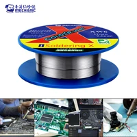 mechanic 50g xw 0 50 6mm mild rosin core lead free sn42bi50cu8 138%e2%84%83 low melting point high purity solder wire soldering flux