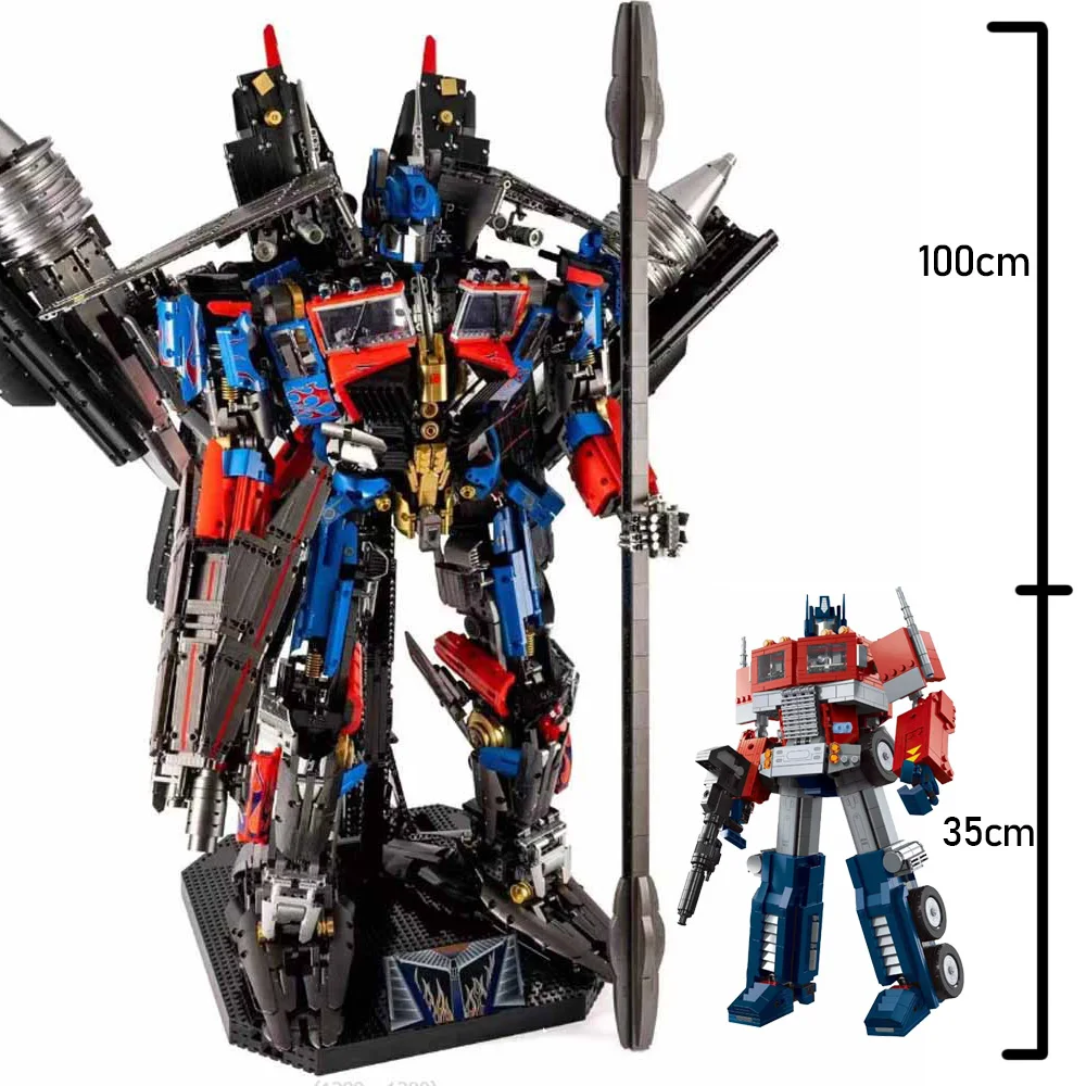 

NEW Optimused Building Blocks Toy Transformers Robot Bricks Compatible 10302 Truck Kids Christmas Birthday Gift
